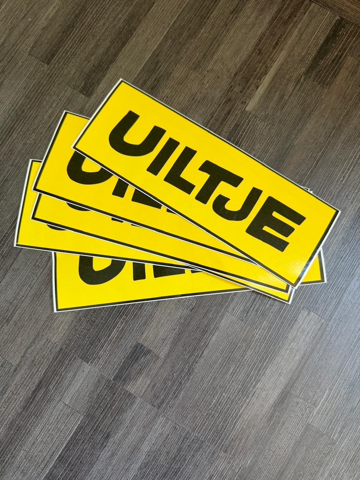 Uiltje Bier Stickers - Meerdere Stuks, Ophalen of Verzenden, Nieuw, Overige typen, Overige merken