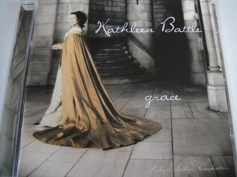 KATHLEEN BATTLE Grace CD SONY CLASSICAL HANDEL WOLF BACH, Ophalen of Verzenden, Barok, Zo goed als nieuw, Vocaal