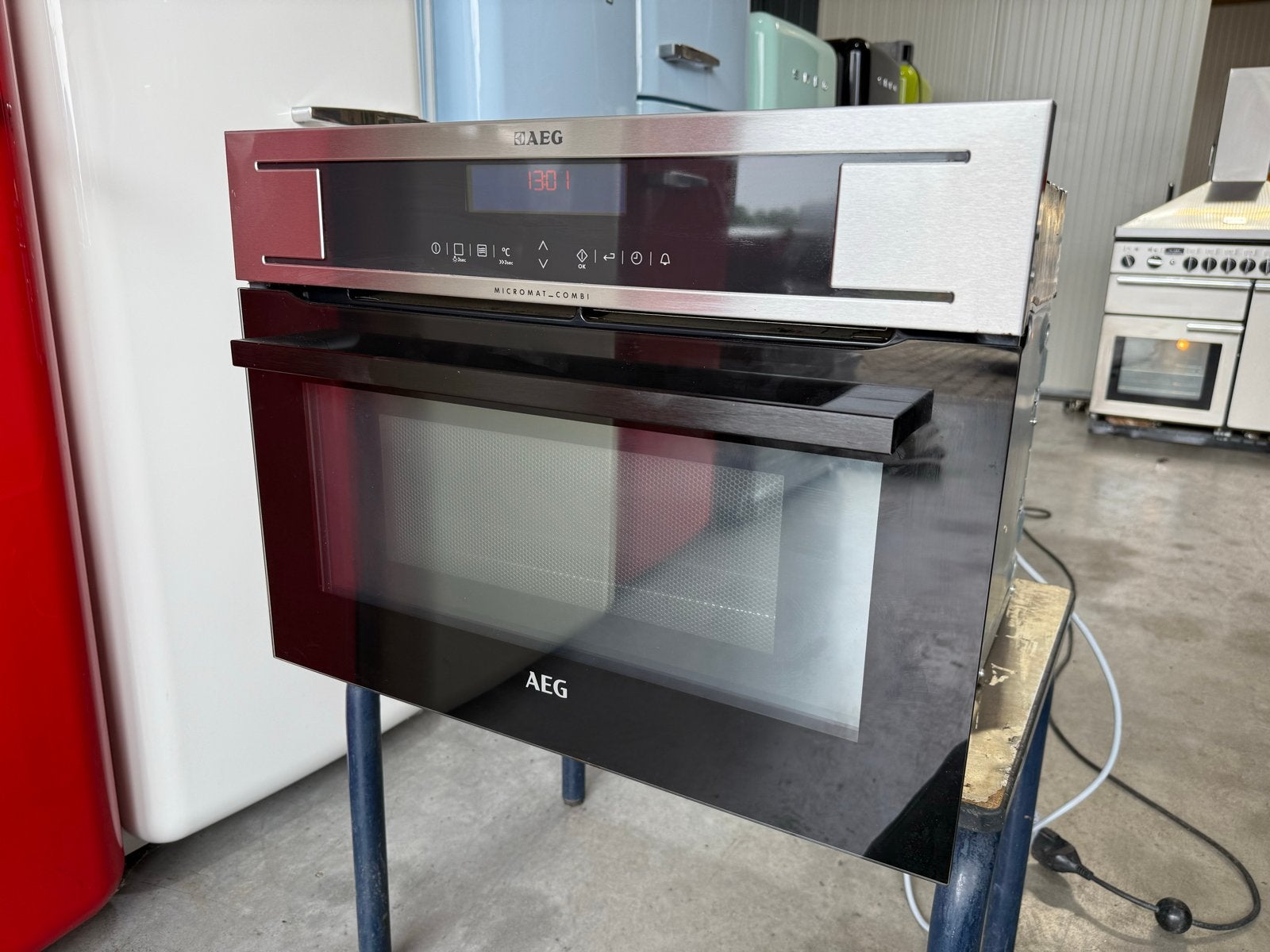 AEG Combi-oven - Inbouw - in goede staat., 45 tot 50 cm, Bella, Ophalen of Verzenden, Inbouw