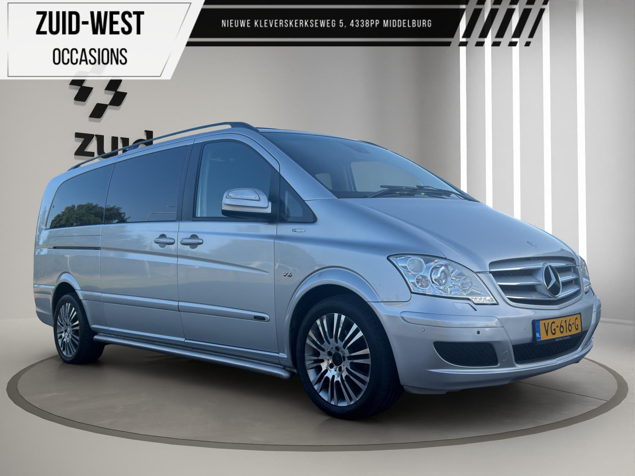Mercedes-Benz Viano 3.0 CDI XXL Dubbele Cabine Full option P, Automaat, Euro 5, Achterwielaandrijving, Gebruikt