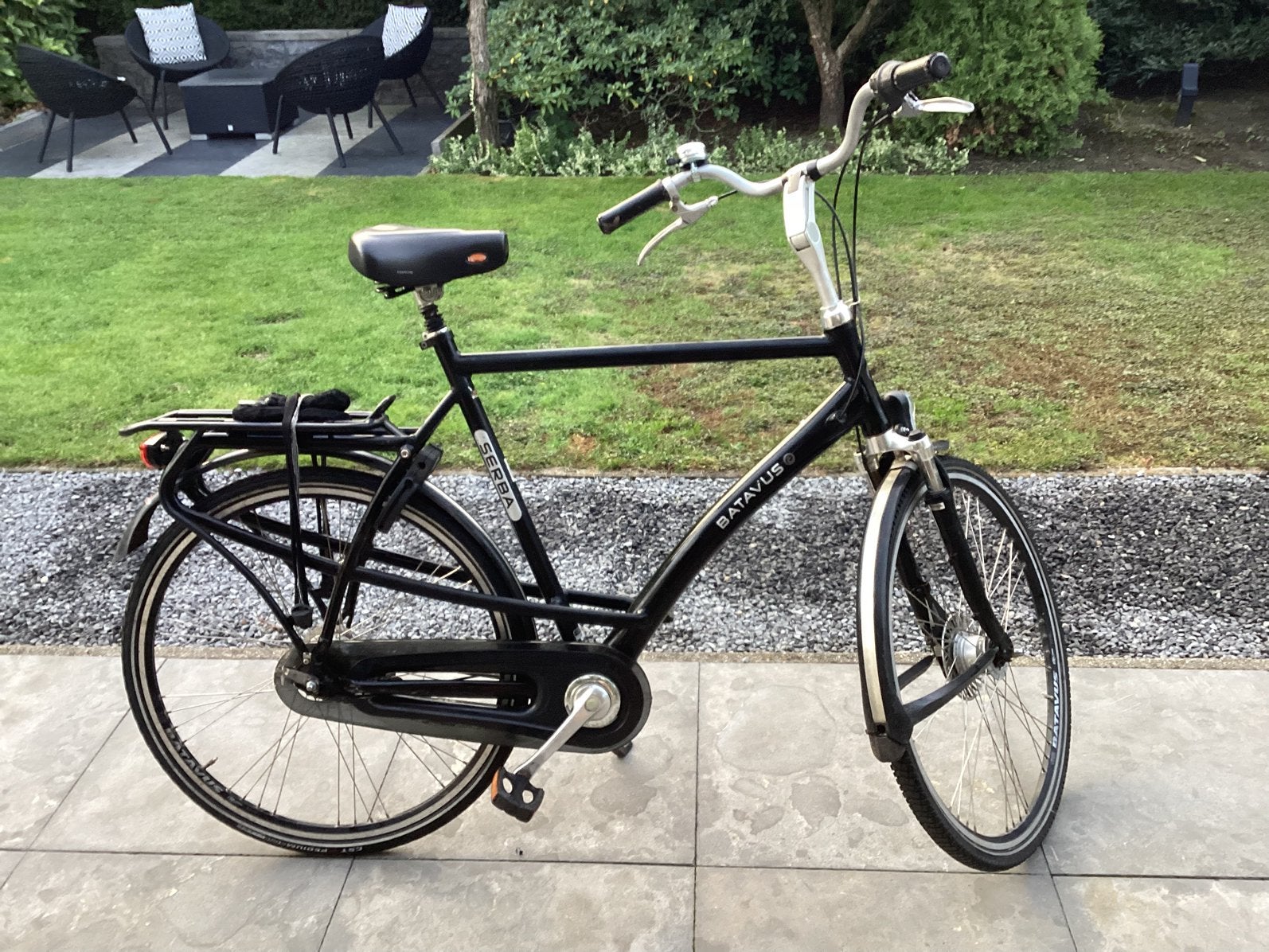 Batavus Herenfiets 28 inch  framehoogte 65cm, Ophalen, Gebruikt, Versnellingen, Batavus