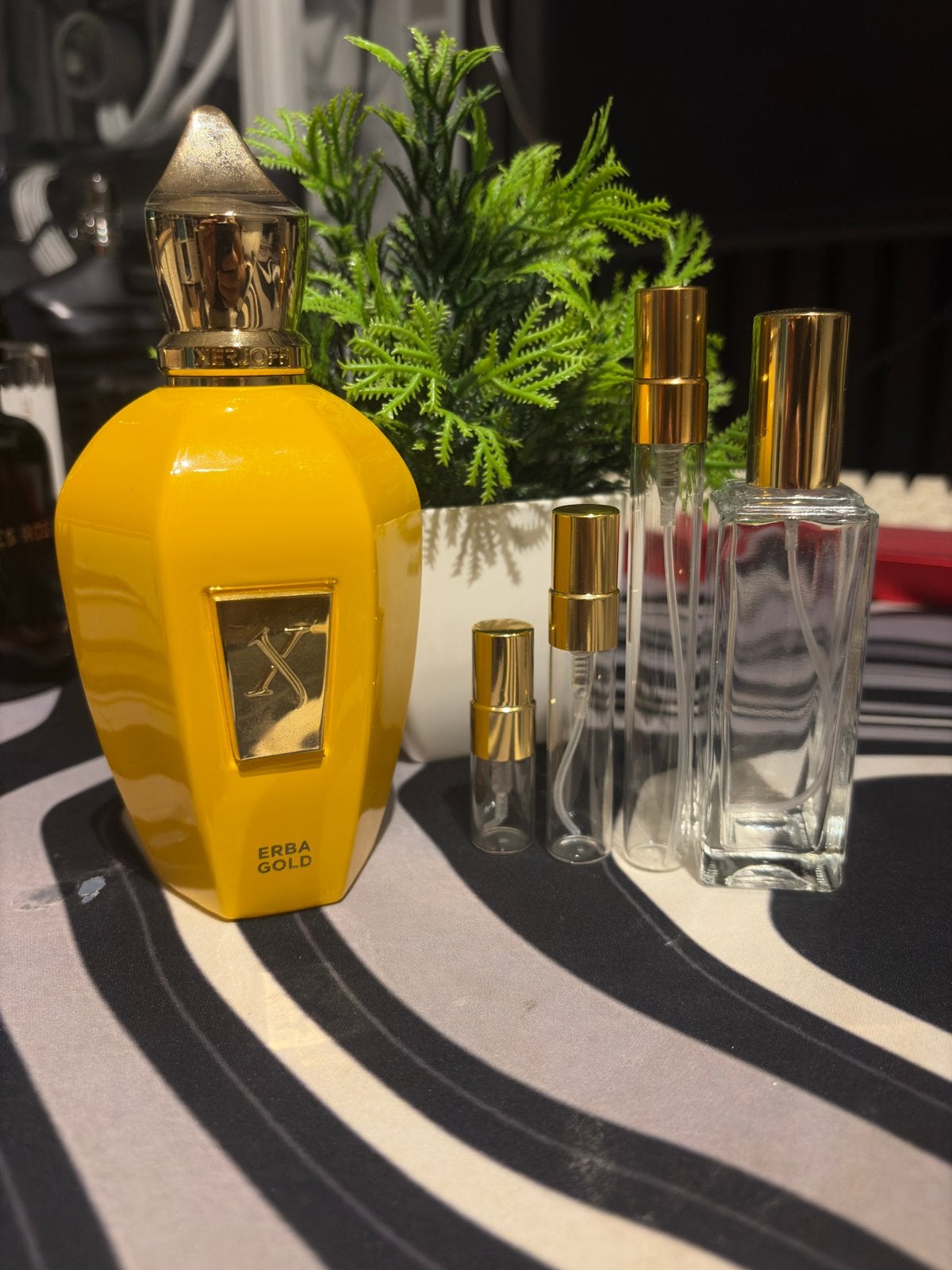 Xerjoff - Erba Gold Sample/Tester/Decant, Ophalen of Verzenden, Nieuw