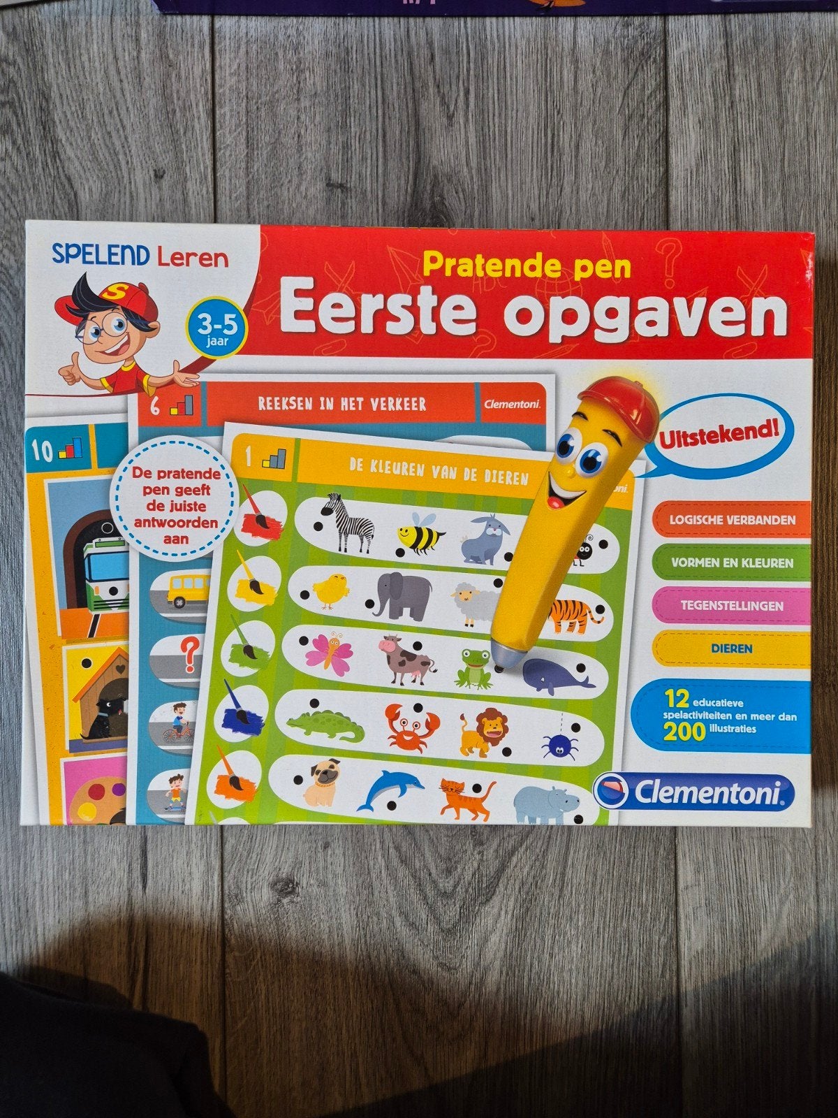 Clementoni Eerste OpGaven Pratende Pen, Ophalen of Verzenden, Zo goed als nieuw, Taal en Lezen, Met geluid