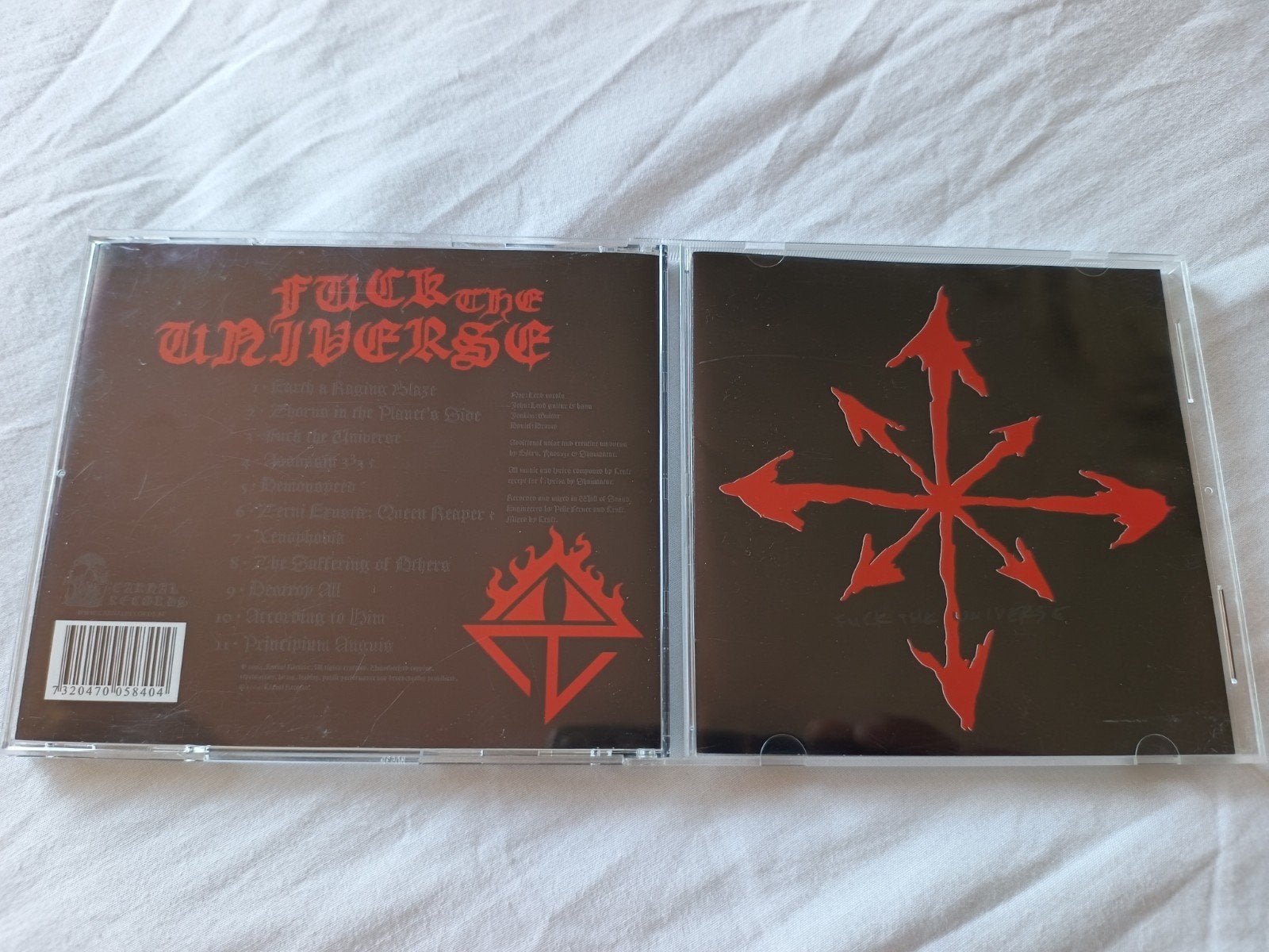 Craft - Fuck the Universe, Ophalen of Verzenden, Zo goed als nieuw, Black metal