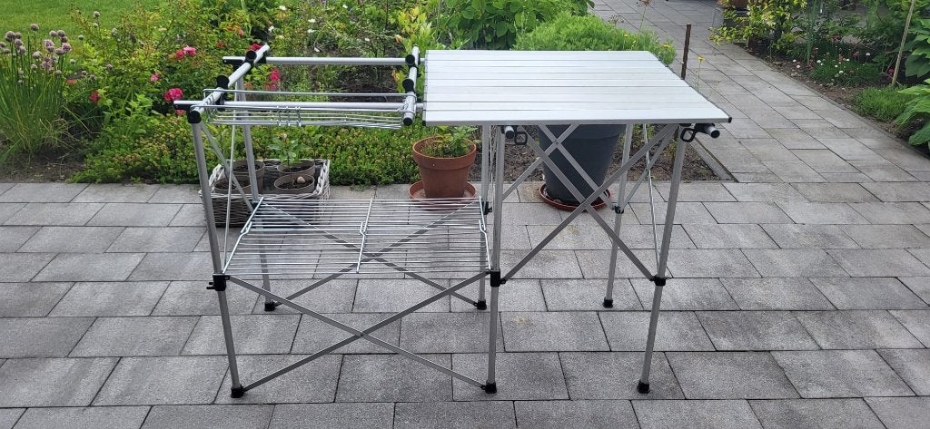 Bocamp opvouwbare campingkeukentafel, Ophalen, Gebruikt