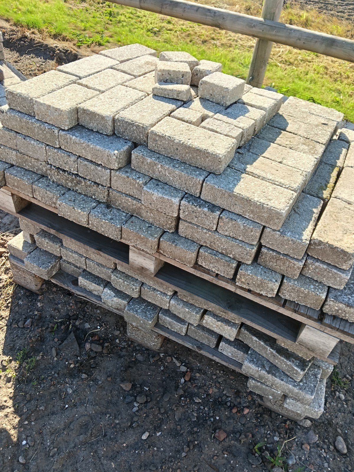 gratis klinkers, Ophalen, Gebruikt, Beton, Klinkers