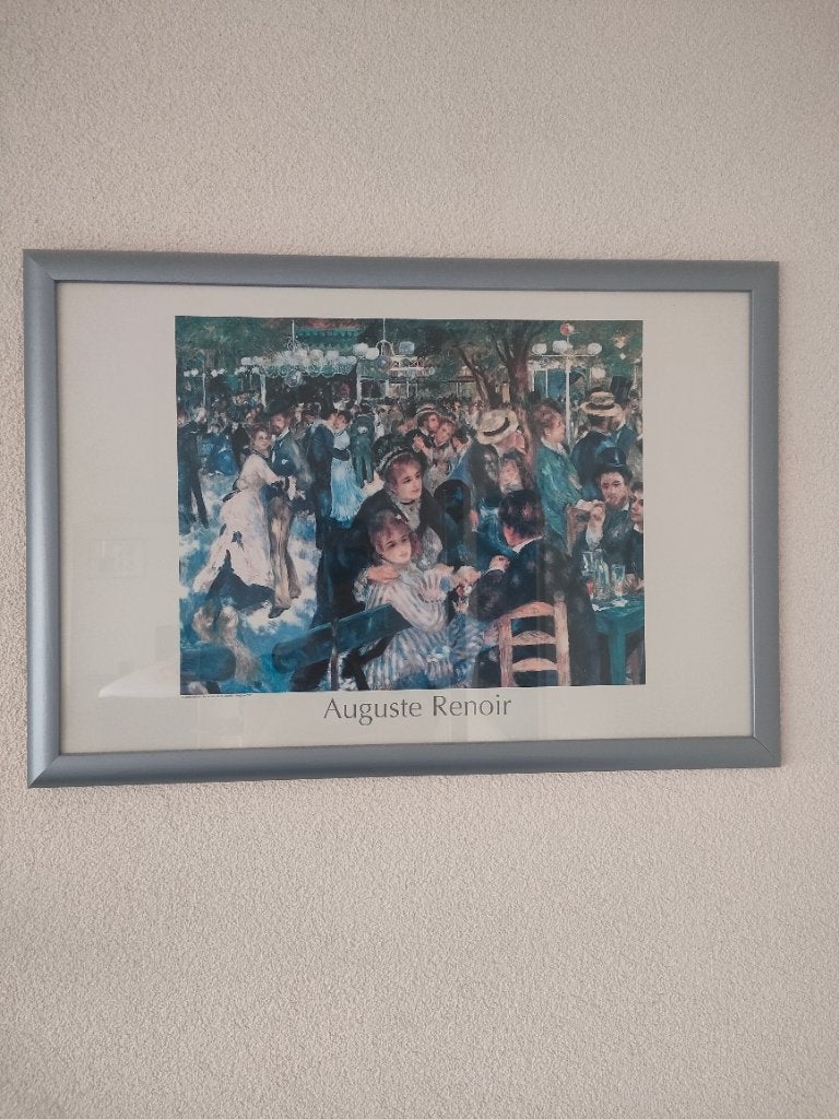Lijst Auguste Renoir 2x, Ophalen