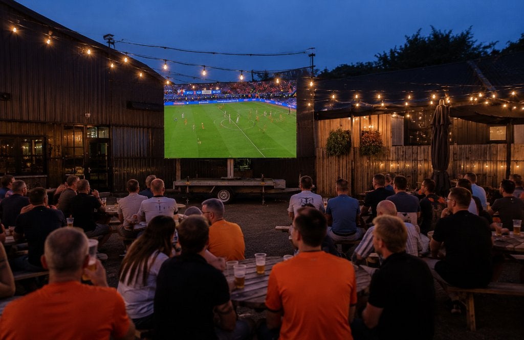 LED Scherm Huren | LED Scherm op Aanhanger, WK & Evenementen, Ophalen, Zo goed als nieuw, Video