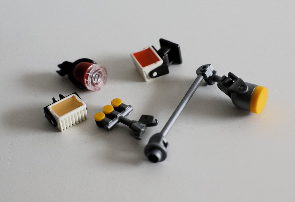 Playmobil, diverse lampen, schijnwerpers, Ophalen of Verzenden, Gebruikt