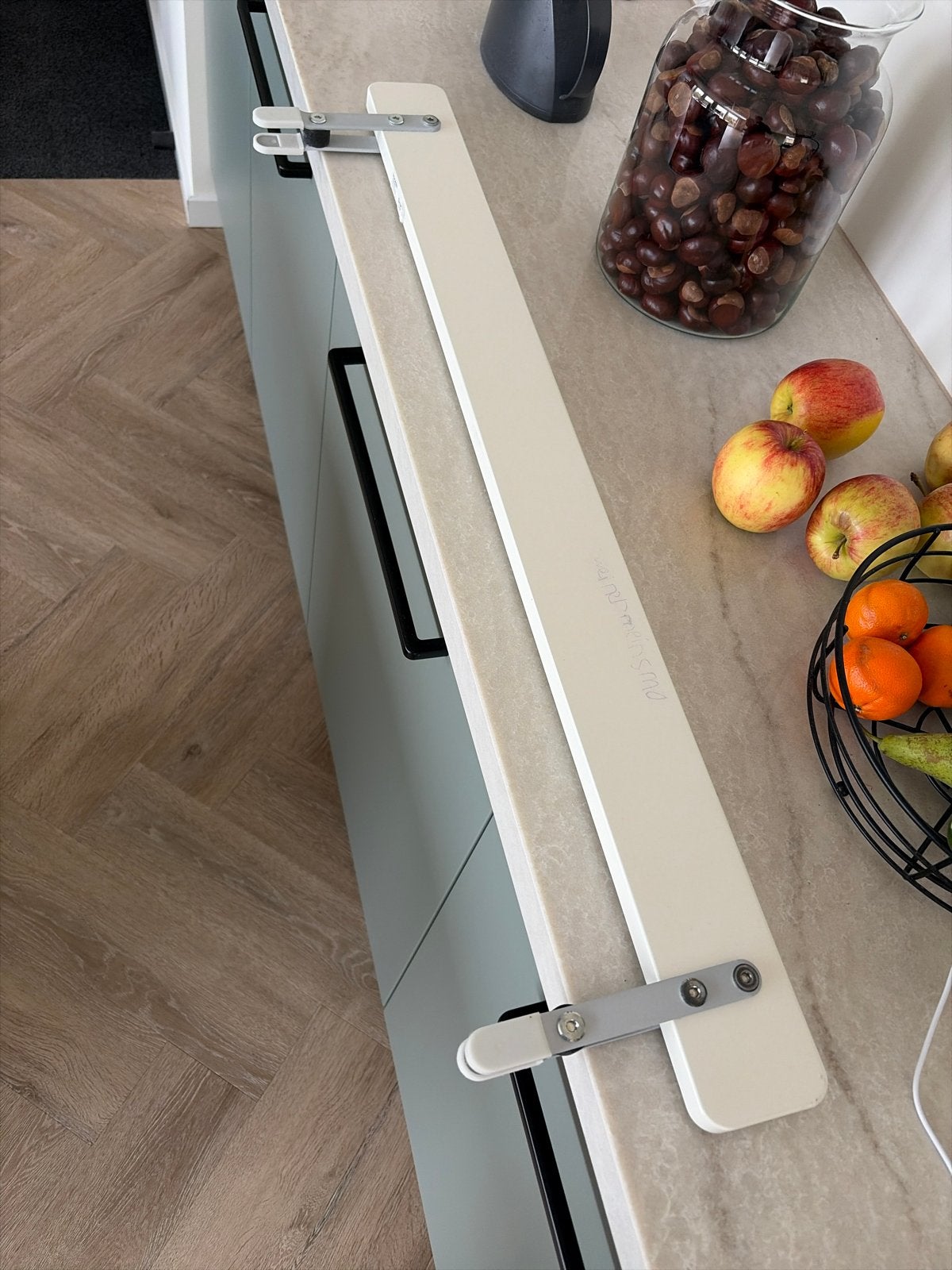 IKEA Vikare bedhekje - Wit, Ophalen, Overige materialen, Overige typen, Zo goed als nieuw