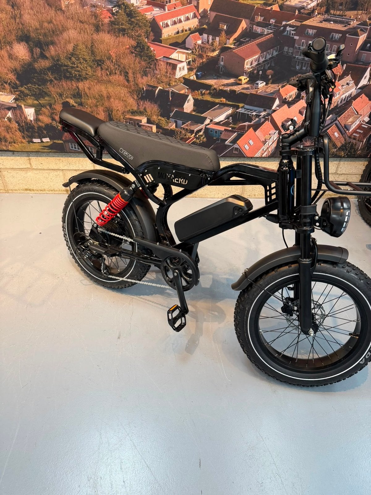 Nieuwe Yacku E-bike - Fatbike met dubbel zadel, Fietsen en Brommers, Nieuw, Minder dan 47 cm, 50 km per accu of meer, Ophalen