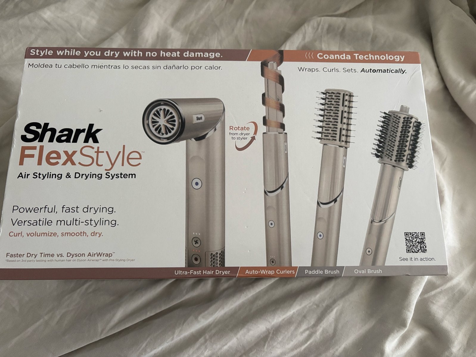 Shark FlexStyle, Ophalen, Zo goed als nieuw, Haarverzorging