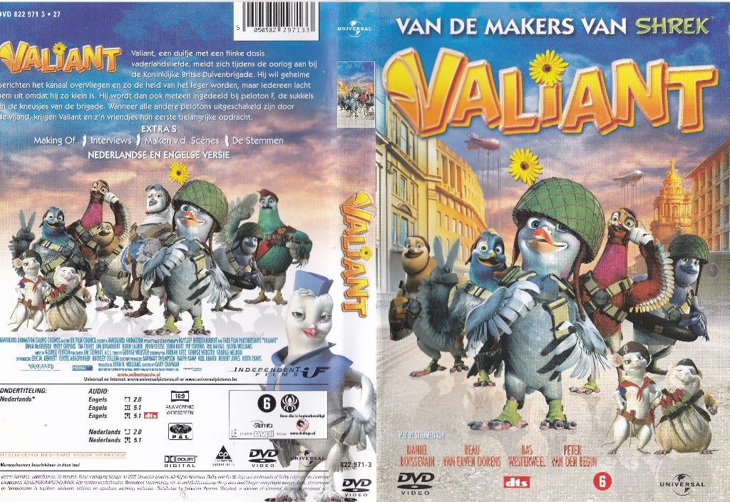 Valiant, Tekenfilm, Amerikaans, Ophalen of Verzenden, Zo goed als nieuw