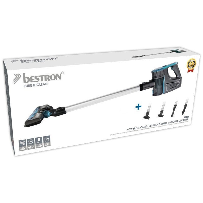 Bestron Stofzuiger AVC850A Practico Go, Witgoed en Apparatuur, Stofzuigers, Nieuw, Steelstofzuiger, Minder dan 1200 watt, Draadloos