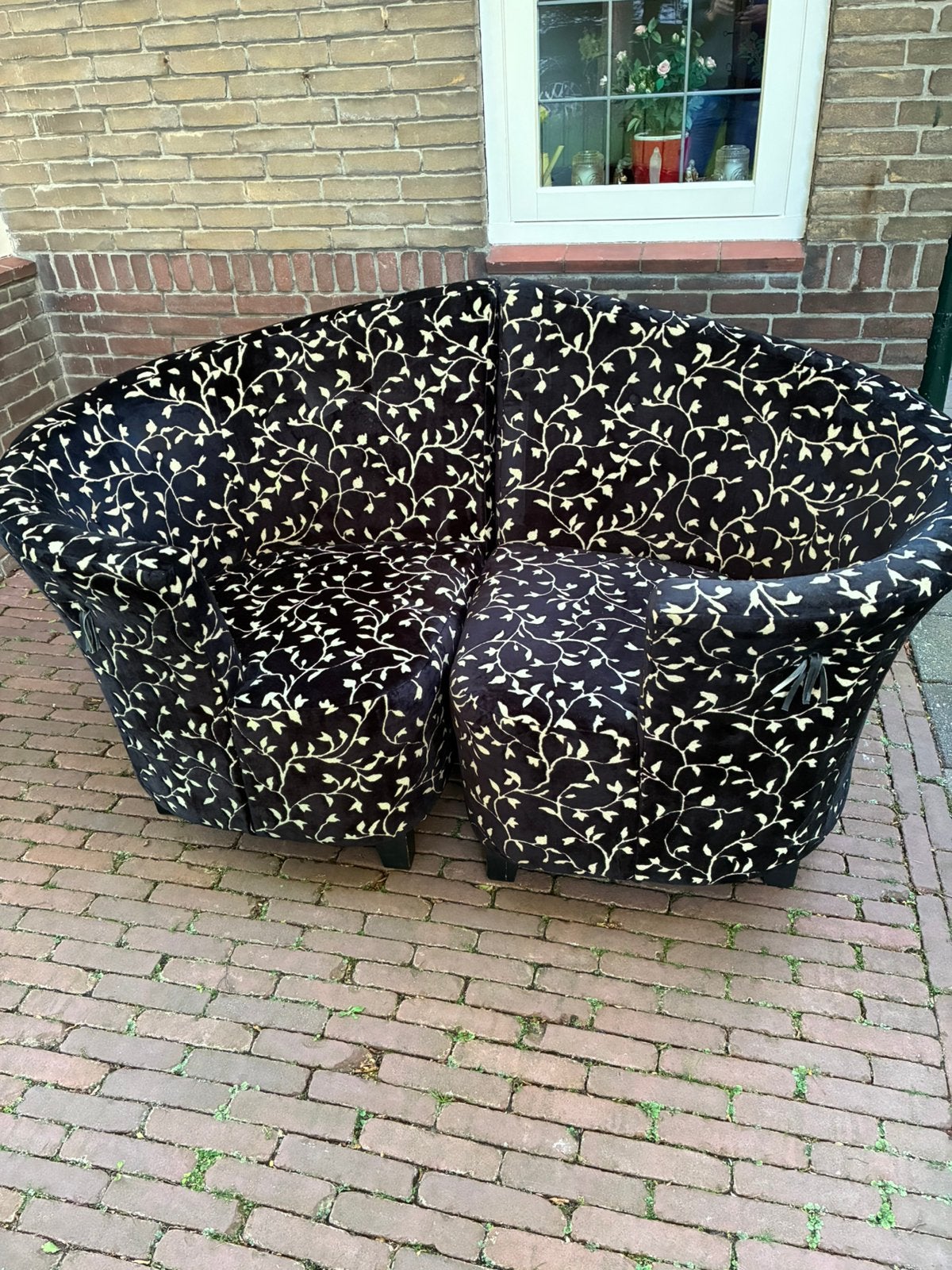 2 fauteuils, Ophalen, Gebruikt, Vintage, 75 tot 100 cm