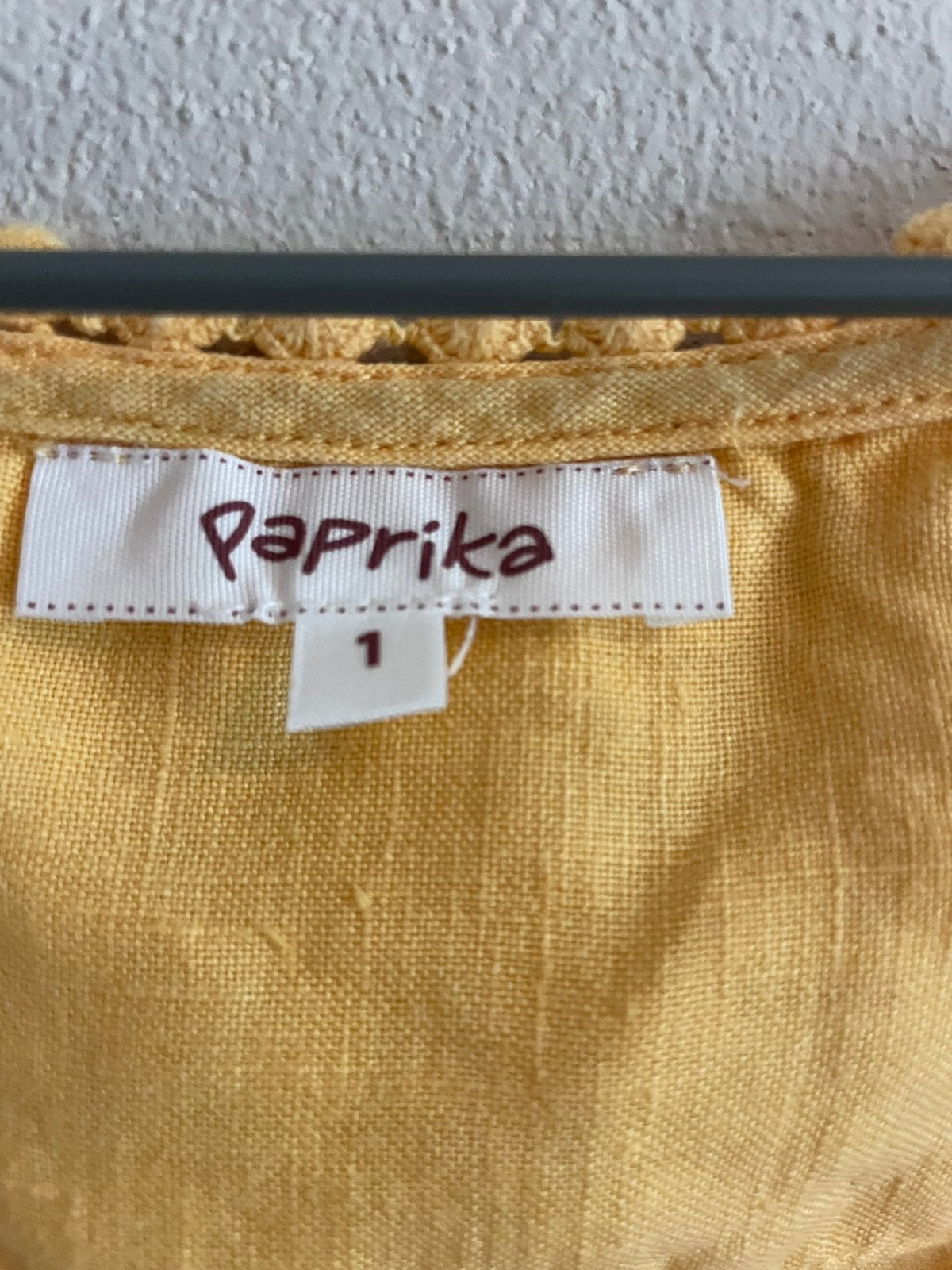 Paprika top, Ophalen of Verzenden, Zo goed als nieuw, Maat 46/48 (XL) of groter, Korte mouw