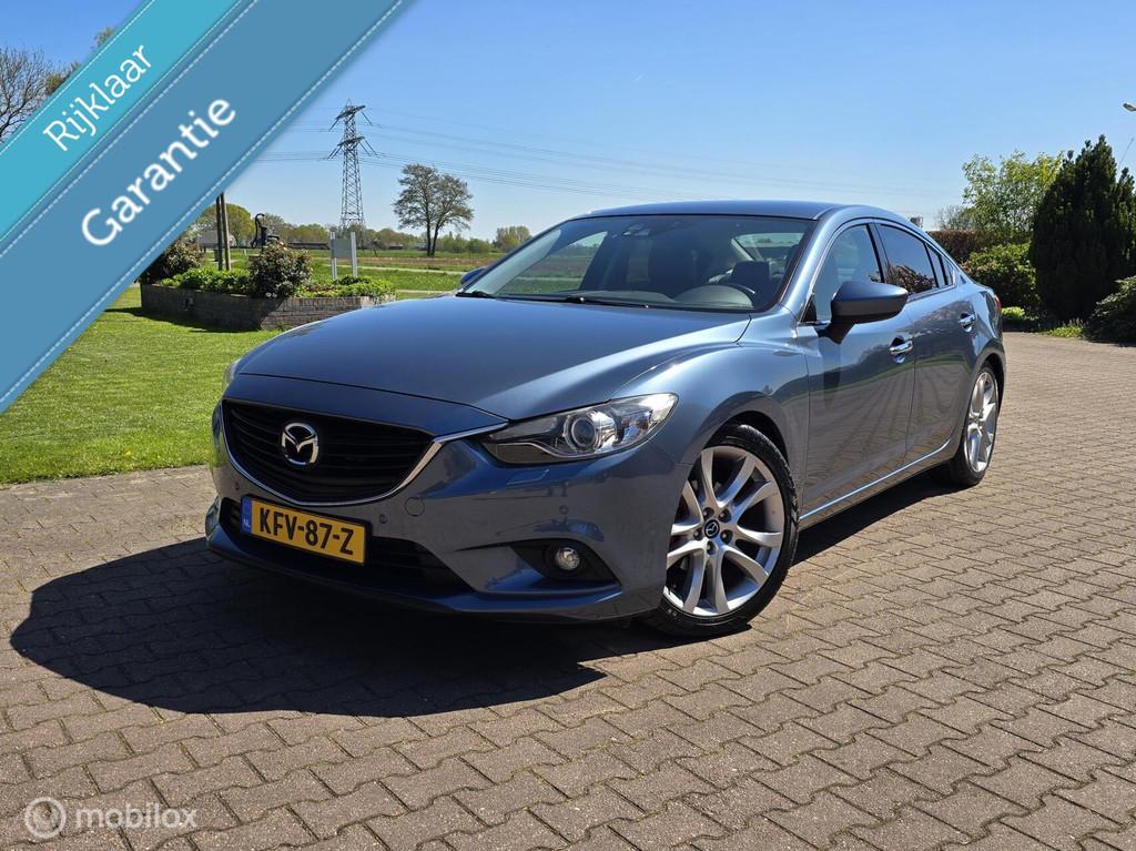 Mazda 6 2.0 HP Sports Line/LEER/NAVI/19 INCH/XENON, Auto's, Mazda, Bedrijf, Te koop, ABS, Airbags, Airconditioning, Alarm, Bi-Xenon koplampen
