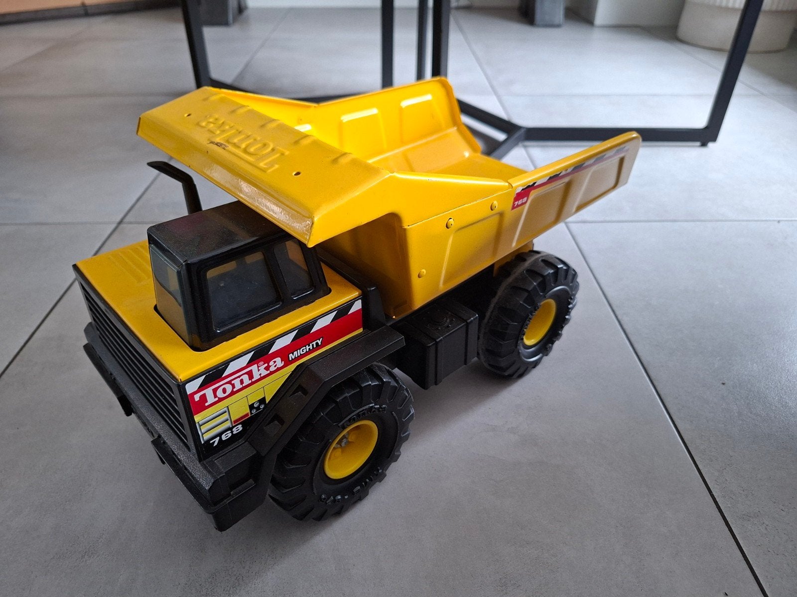 Tonka kiepwagen., Antiek en Kunst, Antiek | Speelgoed, Ophalen