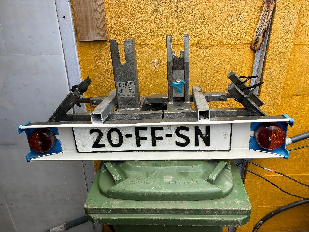 Nette Twinny load fietsdrager, Auto diversen, Fietsendragers, Ophalen, 2 fietsen, Gebruikt, Trekhaakdrager