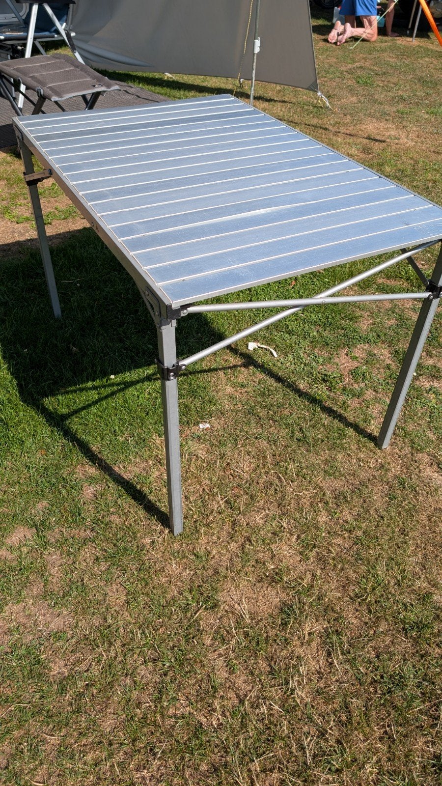 Defa Campers Campingtafel - Opvouwbaar en Draagbaar, Ophalen, Gebruikt, Campingtafel