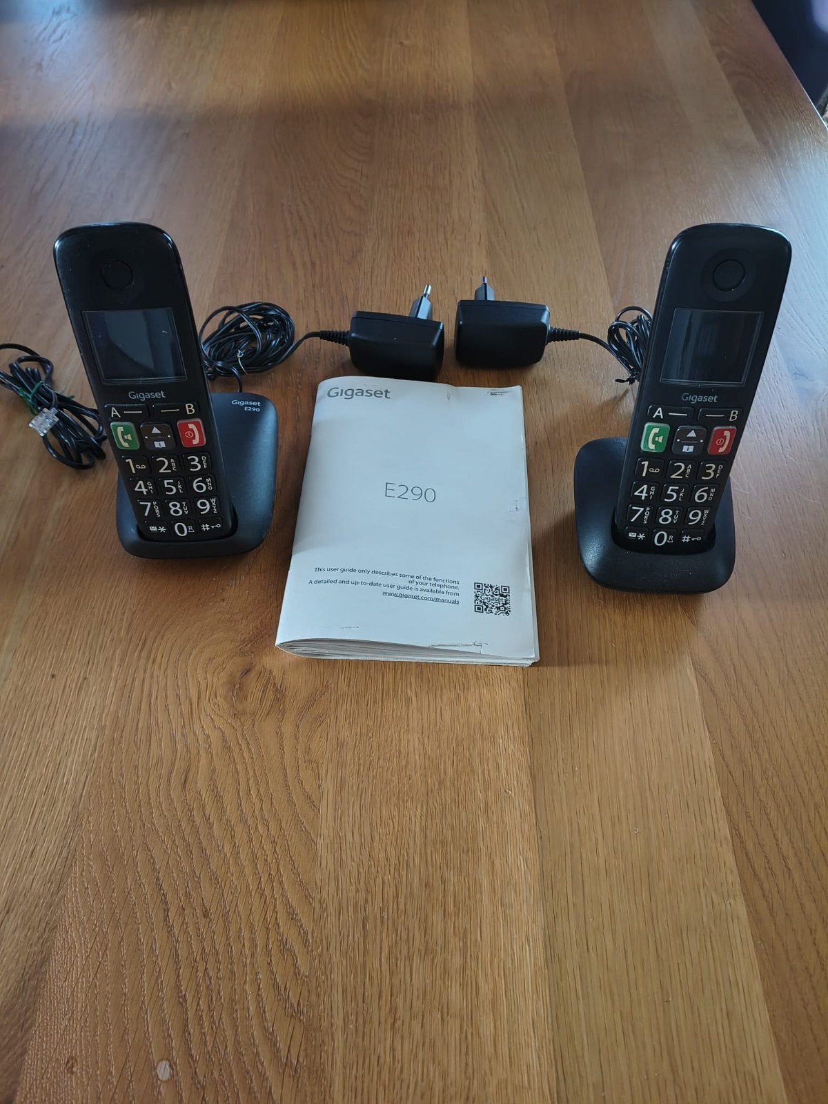 Gigaset tel, Ophalen of Verzenden, Gebruikt, 2 handsets