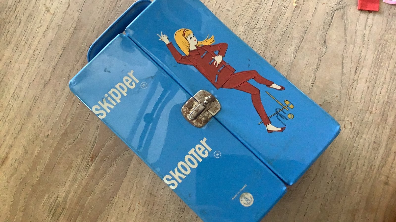 Skipper skooter opbergdoos, Ophalen of Verzenden, Gebruikt, Accessoires