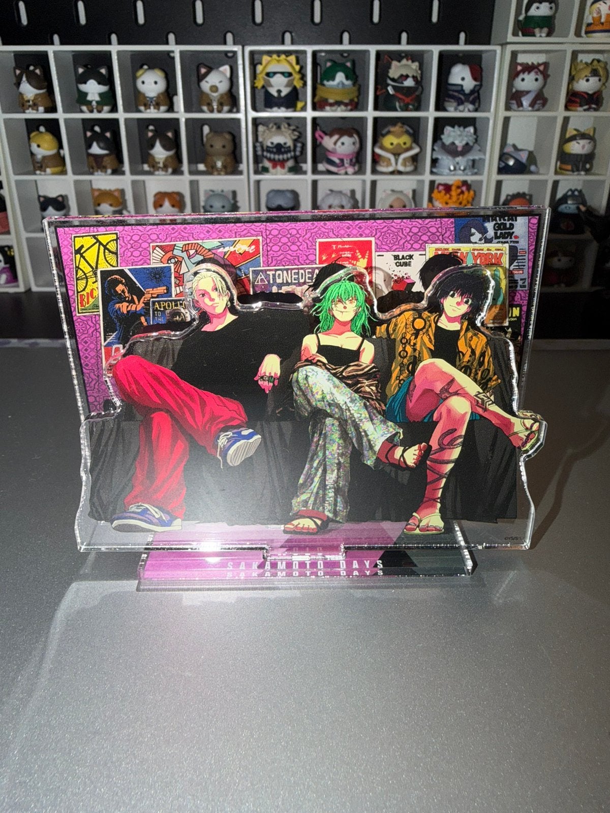 Sakamoto days: Jump shop exclusive acrylic stand, Ophalen of Verzenden, Zo goed als nieuw