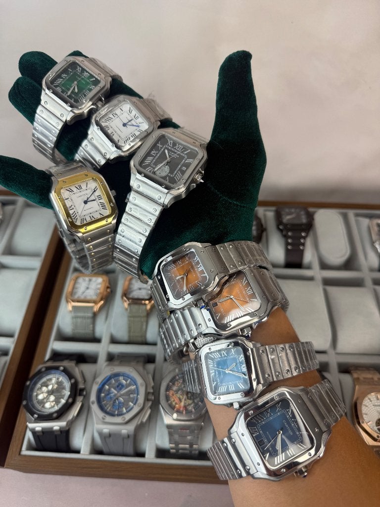 Cartier santos, Ophalen of Verzenden, Nieuw, Zwart, Android