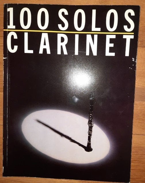 klarinet--100 Solos Clarinet--prachtig, Muziek en Instrumenten, Gebruikt, Overige genres, Ophalen of Verzenden, Klarinet
