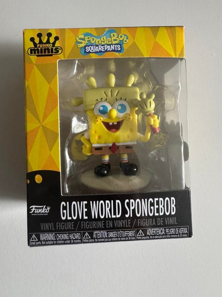 Funko Mini’s Spongebob Squarepants Glove World Spongebob, Ophalen of Verzenden, Nieuw
