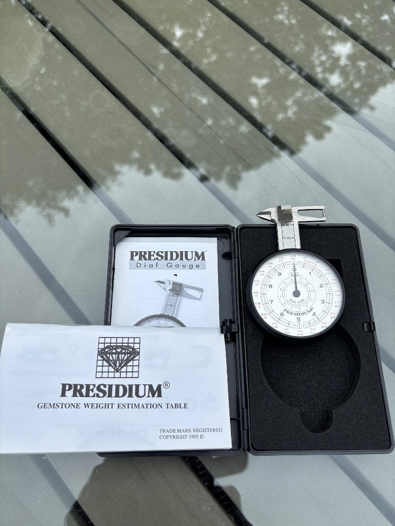 Presidium Dial Gauge - Edelsteen Gewicht Schatting, Doe-het-zelf en Verbouw, Meetapparatuur, Verzenden, Nieuw, Overige meters