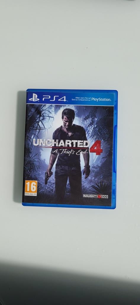 Uncharted 4: A Thief's End - PS4 Game, Avontuur en Actie, Online, 1 speler, Ophalen of Verzenden