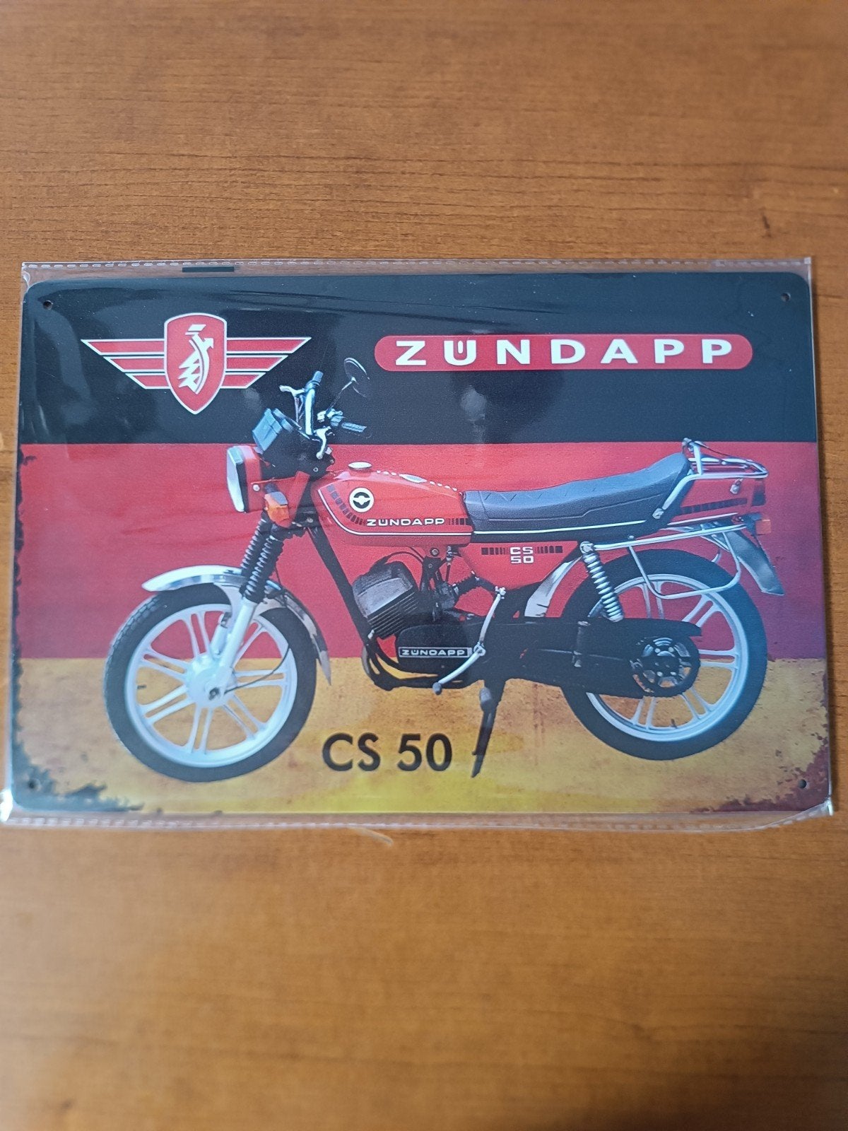 Bord Zündapp, Ophalen, Nieuw