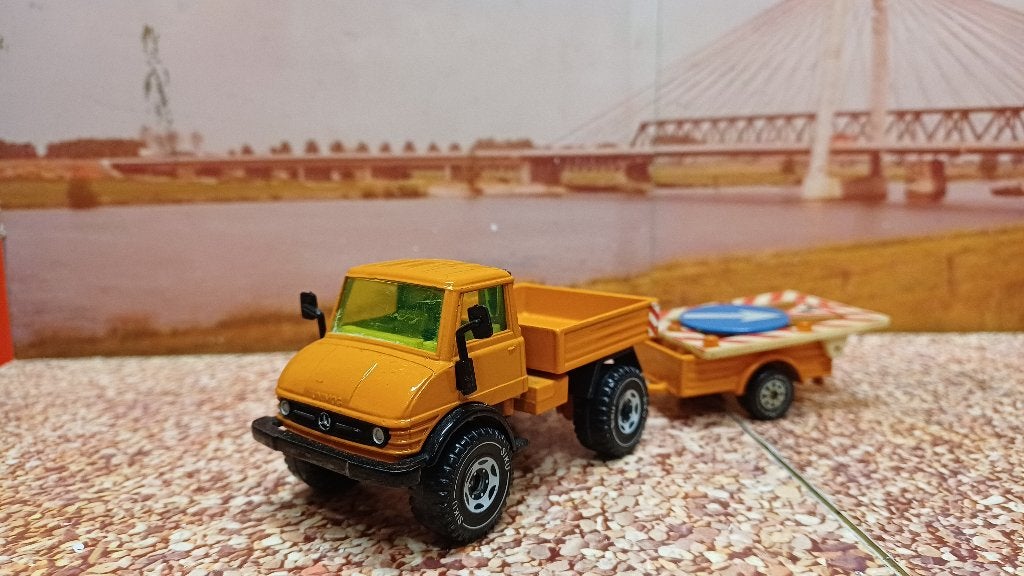 siku  Unimog, Ophalen of Verzenden, Zo goed als nieuw, Bus of Vrachtwagen, SIKU