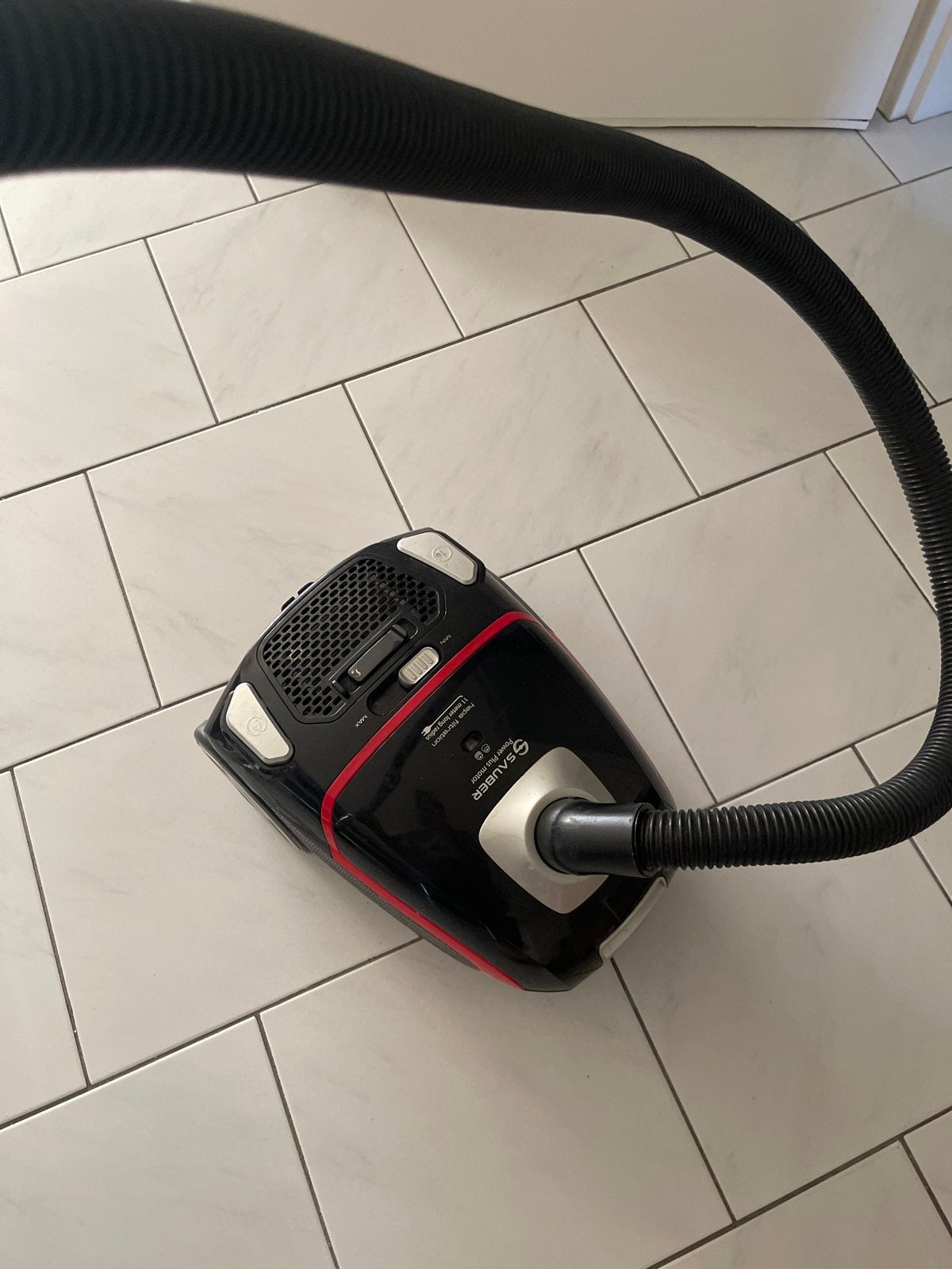 Sauber Stofzuiger met 11 meter actieradius, Overige merken, Gebruikt, Sledestofzuiger, Regelbare zuigkracht