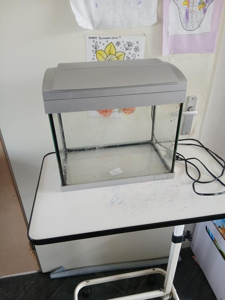 Leuk agarium van superfish nr 910, Dieren en Toebehoren, Vissen | Aquaria en Toebehoren, Ophalen, Gebruikt, Leeg aquarium, Superfish