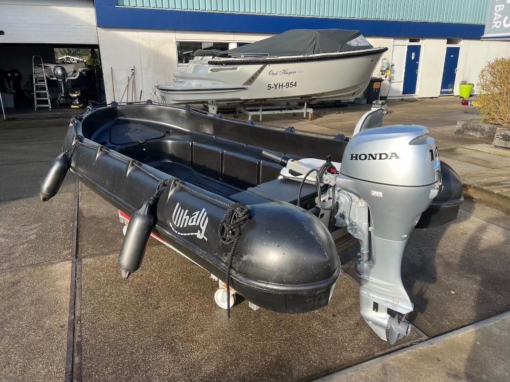 Whaly 370 + Nieuwe Honda BF10 Elektrische start, Watersport en Boten, Ophalen, Overige materialen, Tot 10 pk, Whaly