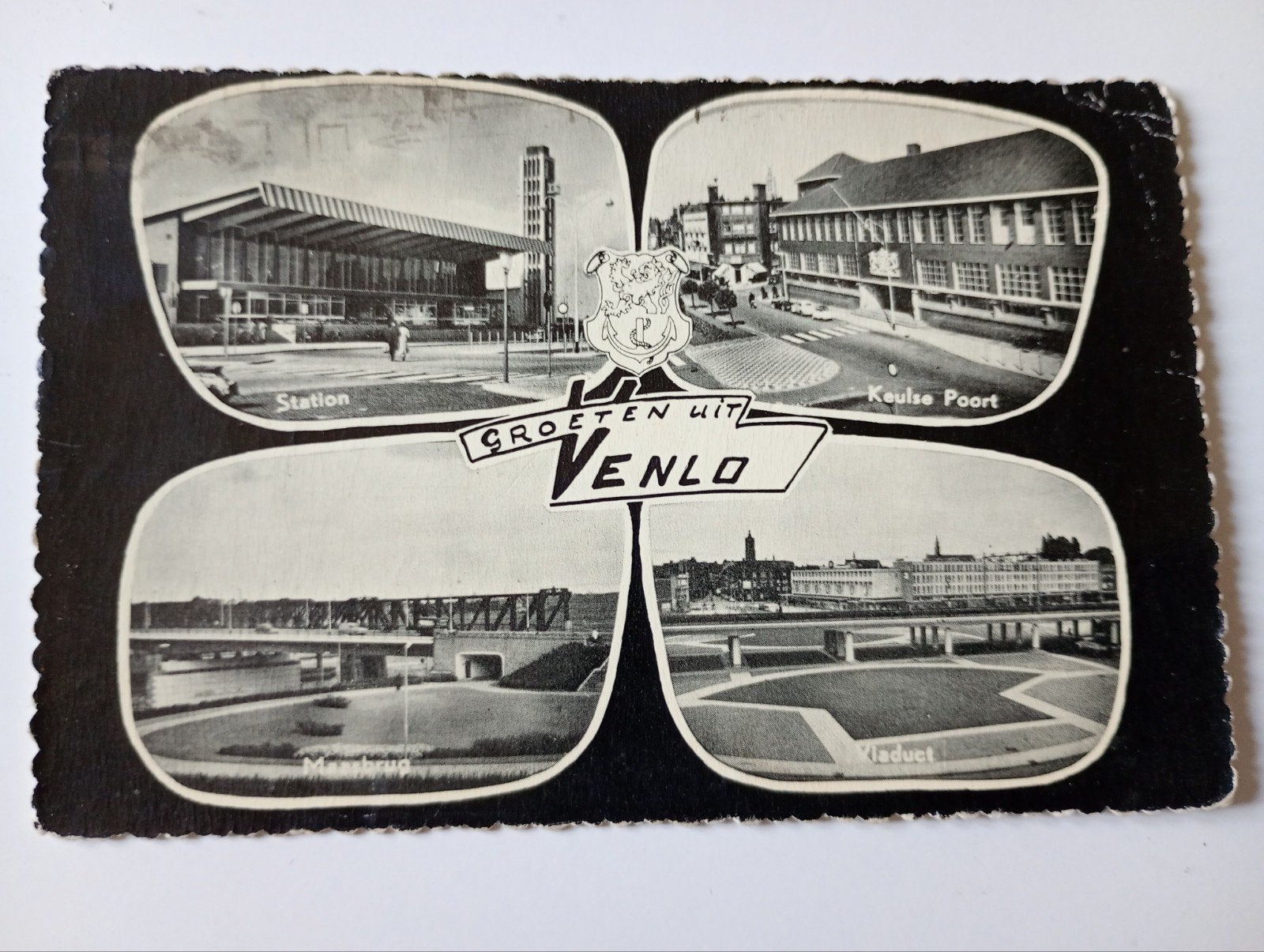 Venlo Vierluik 1963, Ophalen of Verzenden, 1960 tot 1980, Gelopen, Limburg