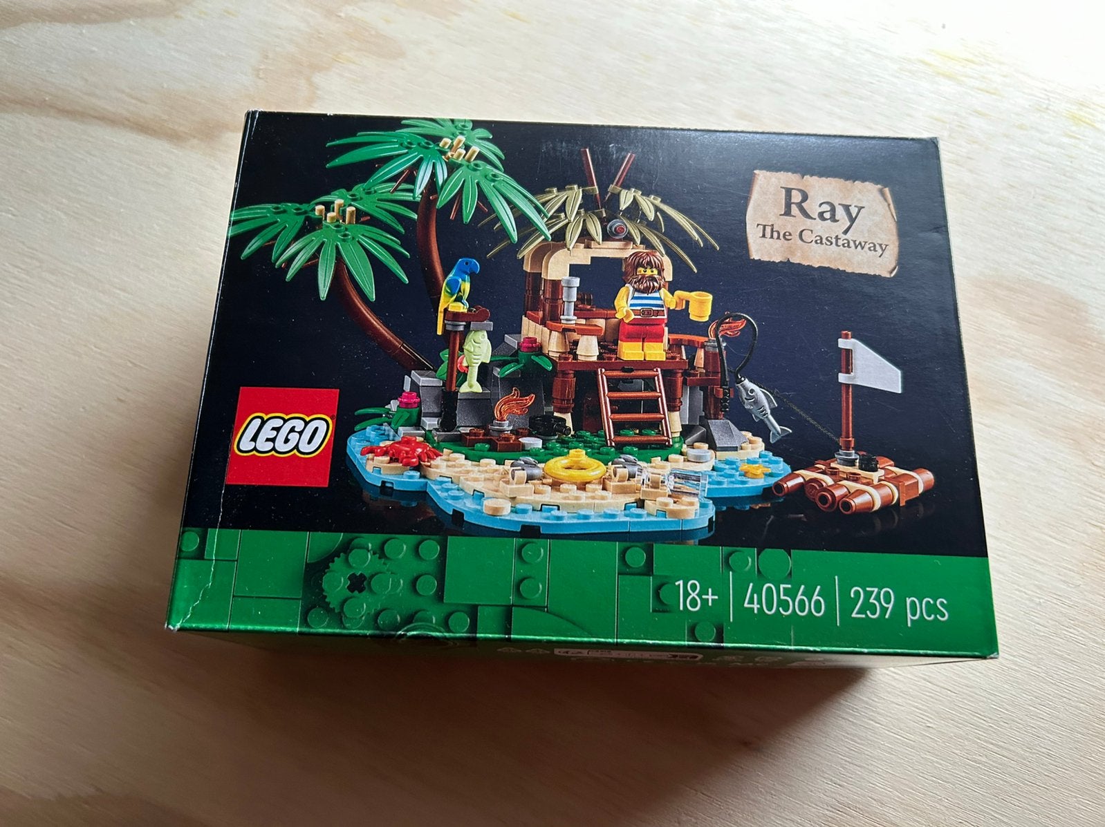 LEGO 40566 Ray de schipbreukeling NIEUW, Nieuw, Ophalen of Verzenden, Complete set, Compleet