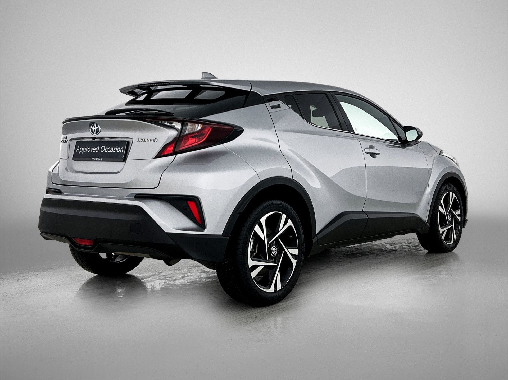 Toyota C-HR 1.8 Hybrid Style | BTW Voertuig | Stoelverwarmin, Auto's, 4 cilinders, Leder en Stof, 122 pk, Bedrijf
