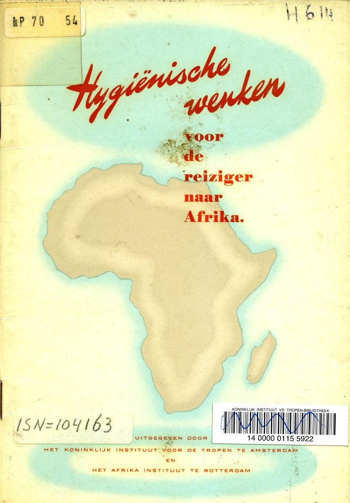 Hygienische wenken voor de reiziger naar Afrika, Ophalen of Verzenden, Zo goed als nieuw