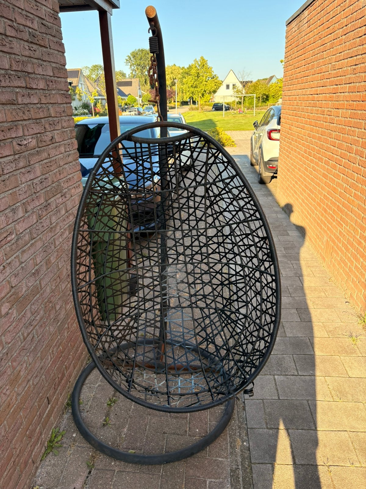 Hangstoel, Ophalen, Gebruikt, Metaal, Verstelbaar