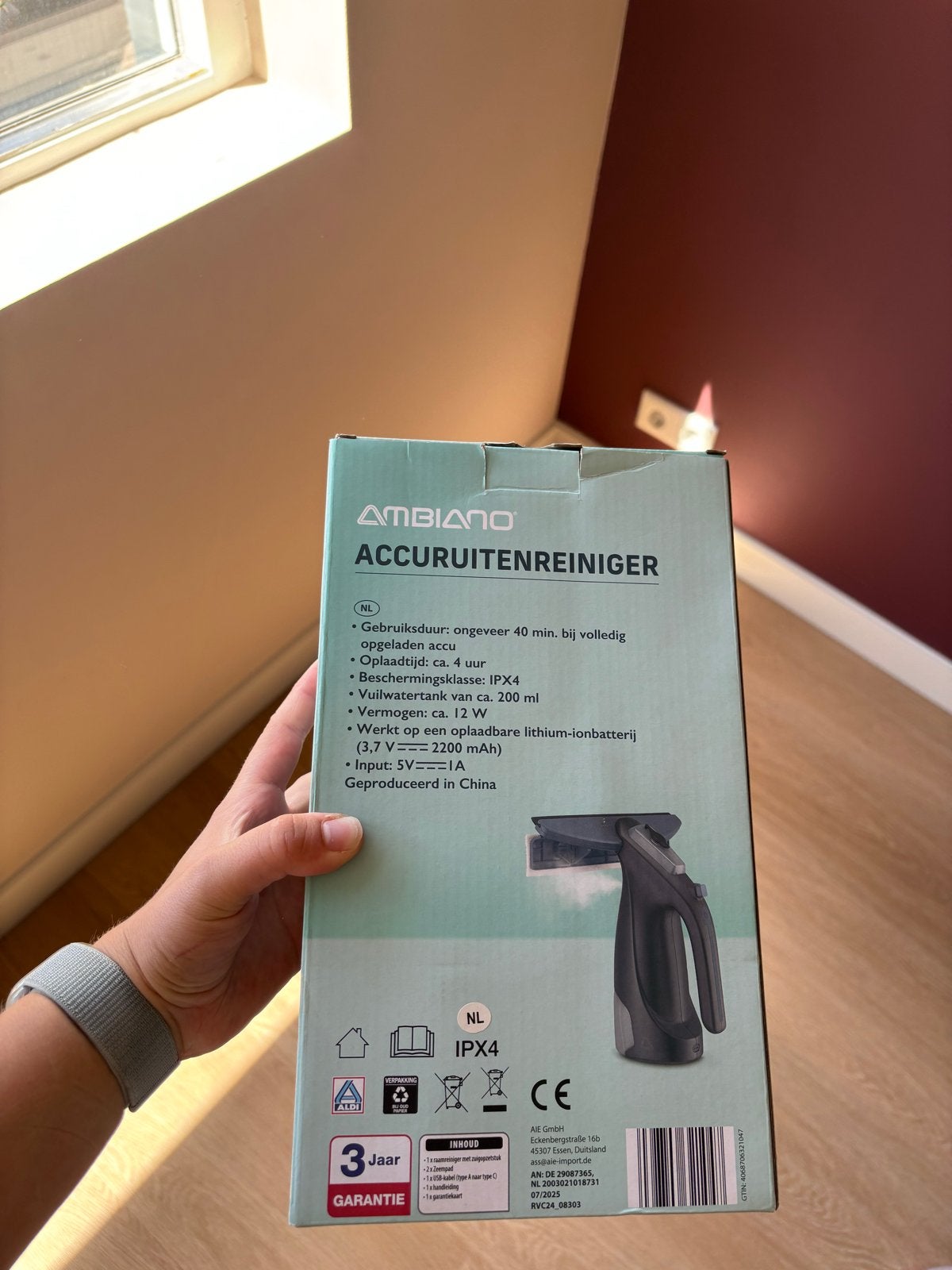 Ambiano Accuruitenreiniger - Nieuw in doos, Ophalen, Nieuw