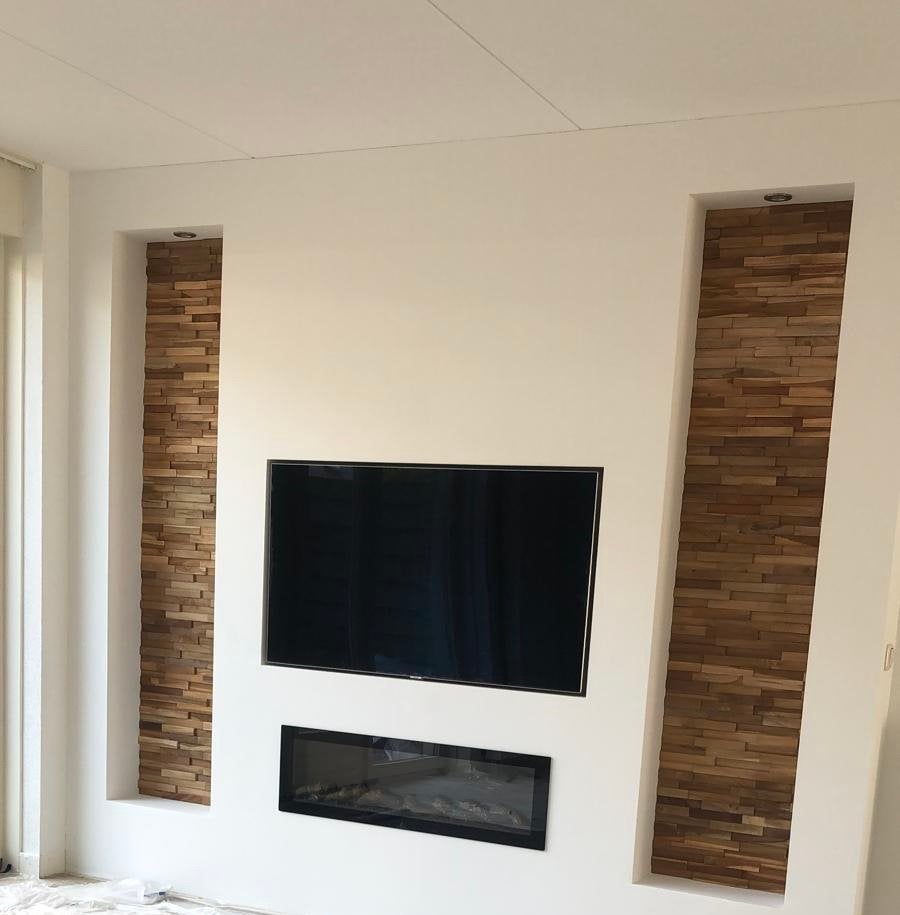 XXXL Series Toronto Elektrische Sfeerhaard 106 cm, Ophalen, Gebruikt, Inbouwhaard, Elektrische haard