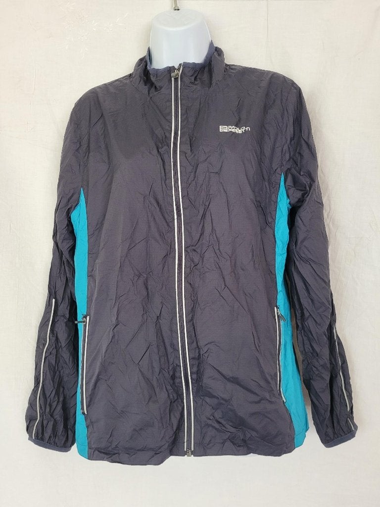 Leuke blauwe regenjas mt L merk Paolo Feretti, Blauw, ., Maat 42/44 (L), Ophalen of Verzenden