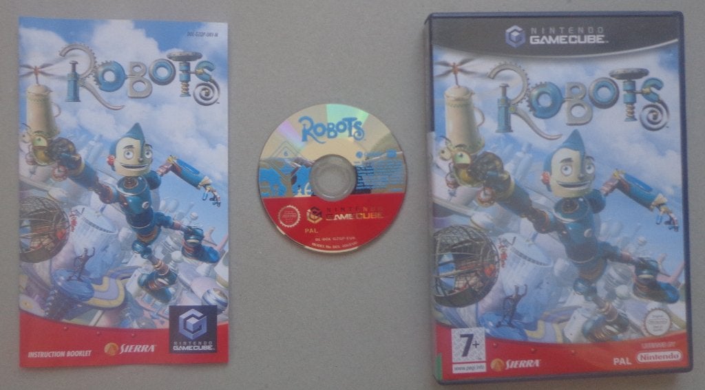 Robots voor de Nintendo GameCube Compleet, 1 speler, Ophalen of Verzenden, Zo goed als nieuw, Vanaf 7 jaar