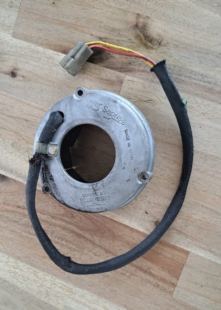 Saprisa Dynamo en Spanningsregelaar Moto Guzzi, Motoren, Ophalen of Verzenden, Gebruikt