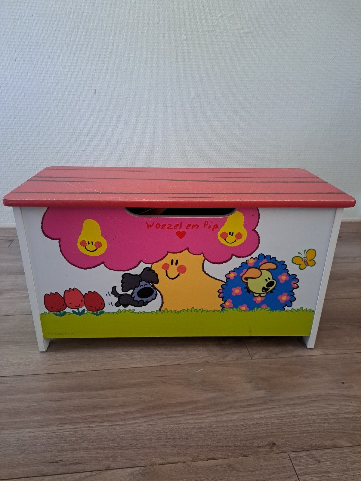 Woezel en Pip opbergdoos - 58x32 cm, Kinderen en Baby's, Speelgoed | Overig, Ophalen, Gebruikt, Jongen of Meisje