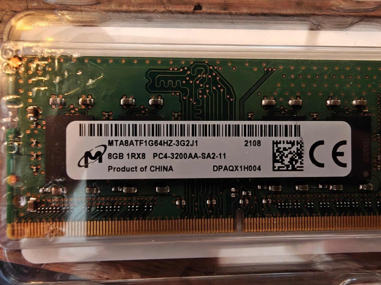 8GB DDR4 RAM Geheugen PC4-3200AA