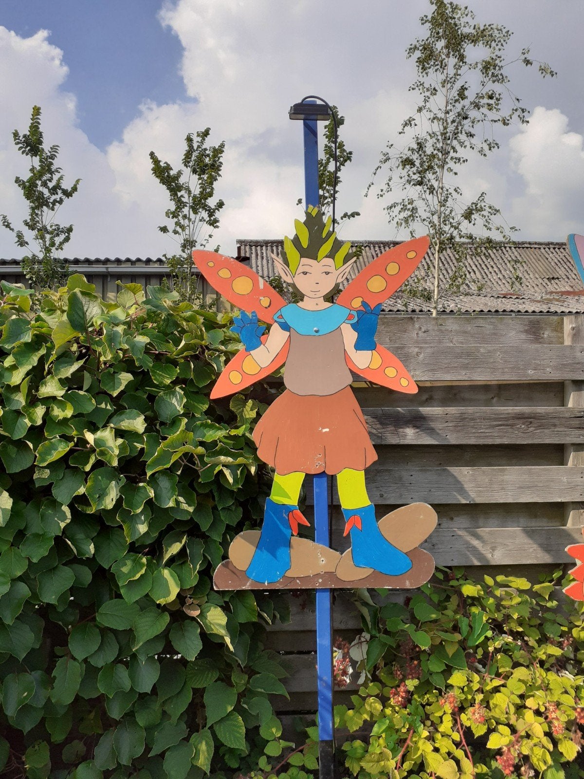 Elfen feestpalen straatversiering incl verlichting, Ophalen, Zo goed als nieuw, Overige